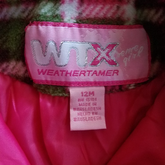 WEATHERTAMER Pink Quilted Jacket, 12 months - Picture 2 of 7
